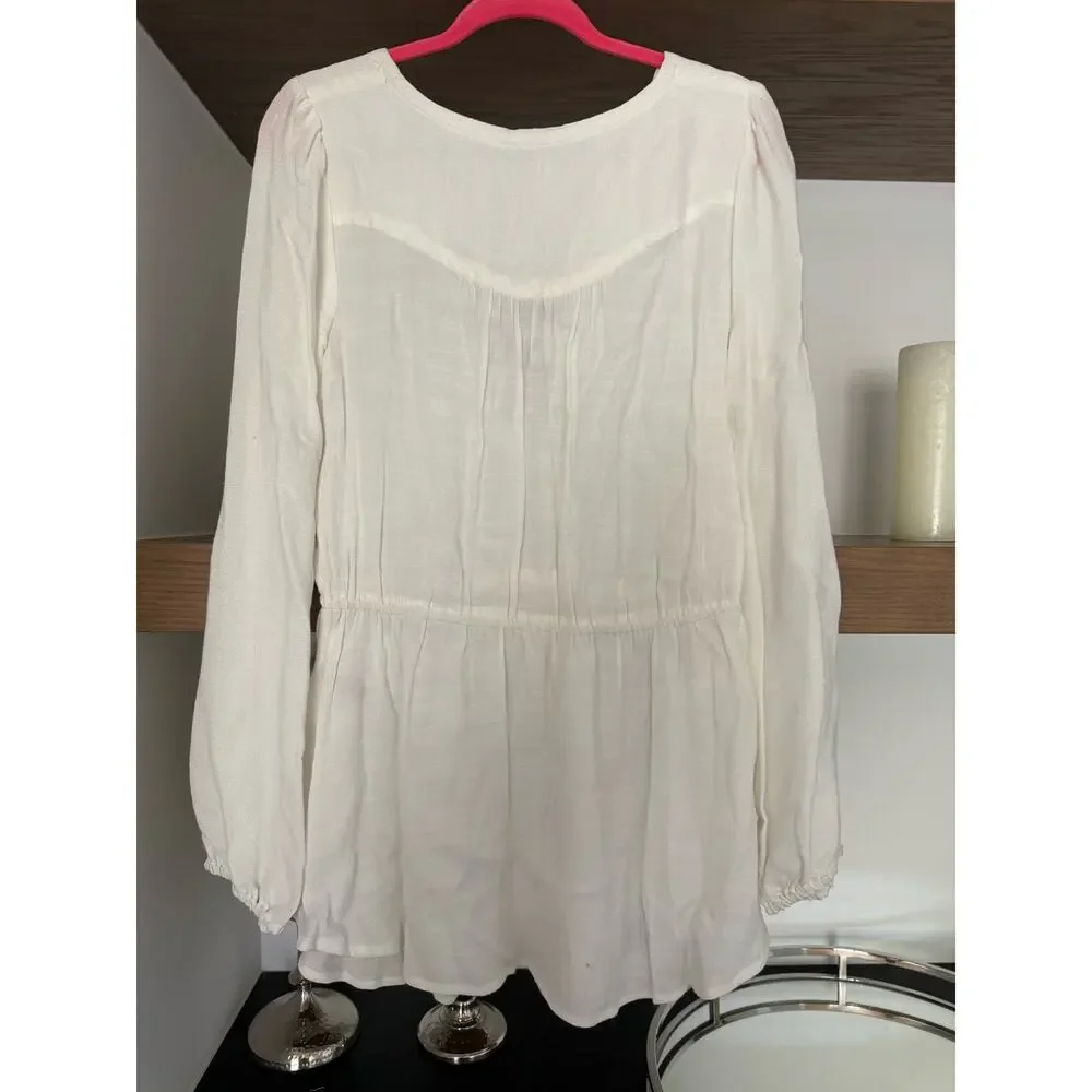 Free People Wildest Moments Tunic in White